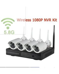 Set 4 wificamera's plus NVR 