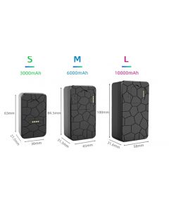 GPS tracker 4G 10000 mAh standby 100 dagen
